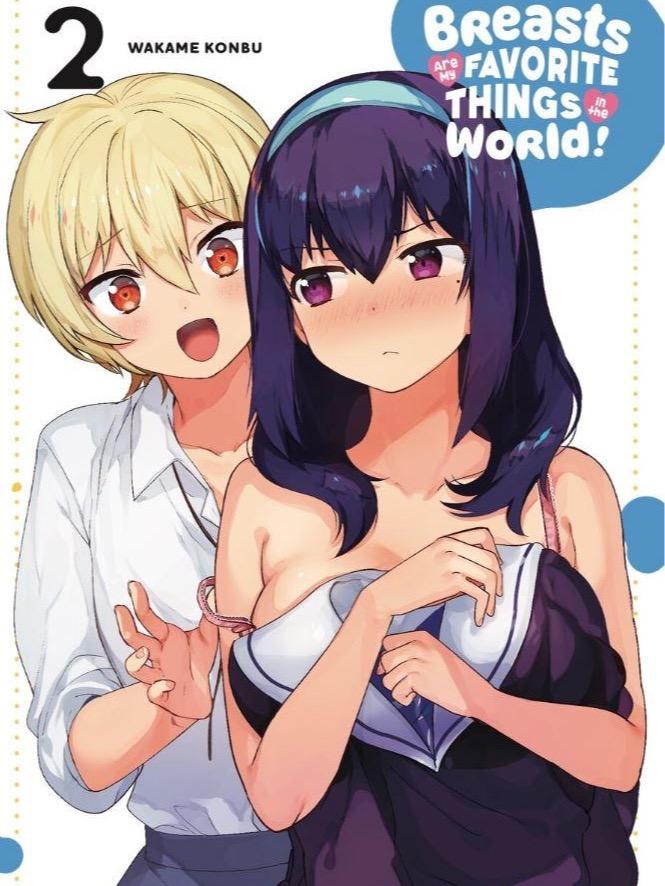 Breasts Are My Favorite Things in the World! Manga Volume 2 — Back Cover