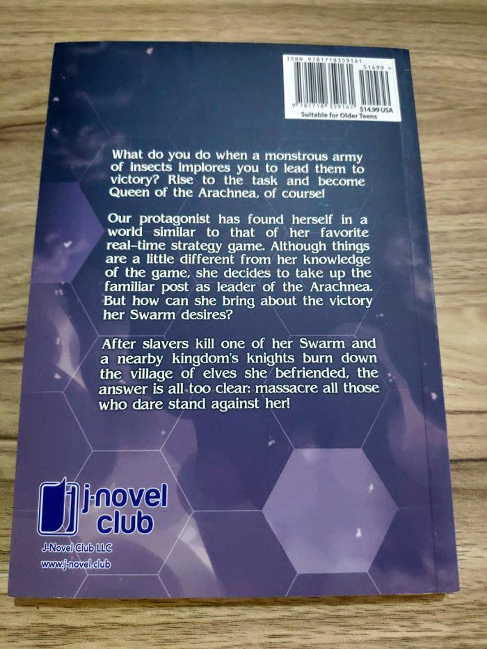 Her Majesty's Swarm Light Novel Volume 1 — Interior