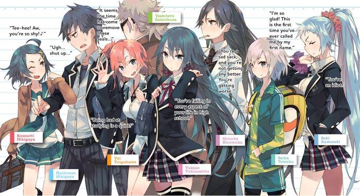 My Youth Romantic Comedy Is Wrong, As I Expected Light Novel Volume 2 — Back Cover