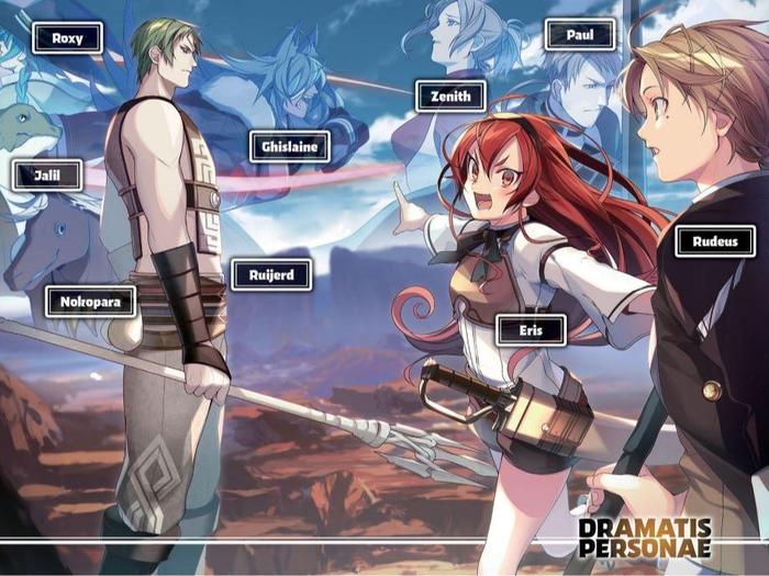 Mushoku Tensei Jobless Reincarnation Light Novel Volume 3 — Back Cover