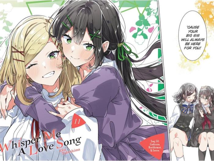 Whisper Me a Love Song Manga Volume 11 - Kodansha Comics — Interior