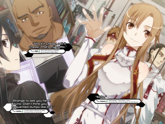 Sword Art Online Aincrad Light Novel Volume 1 — Interior