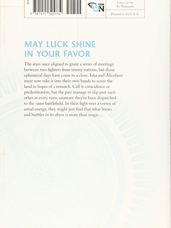 Our Last Crusade or the Rise of a New World Light Novel Volume 2 — Back Cover