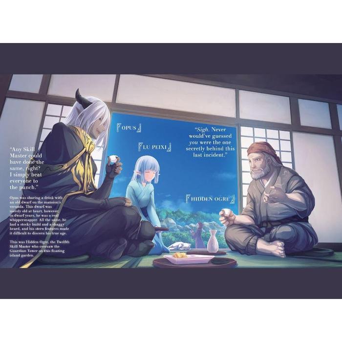 In the Land of Leadale Light Novel Volume 8 — Back Cover