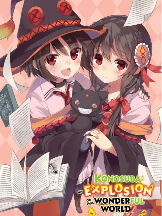 Konosuba An Explosion on This Wonderful World! Light Novel Volume 1 — Back Cover