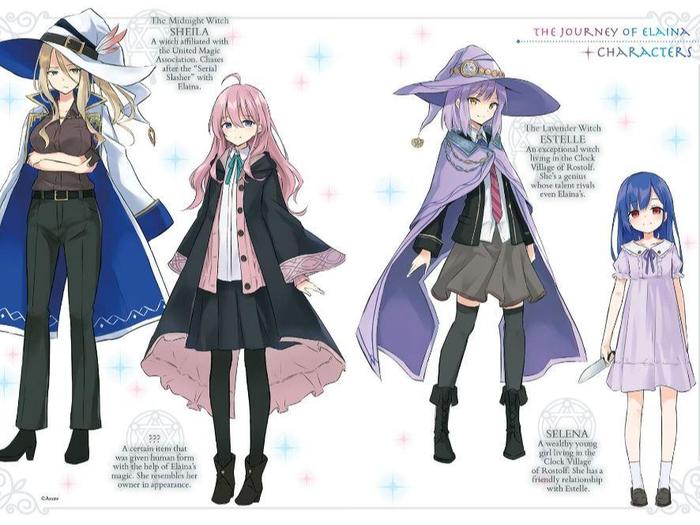 Wandering Witch The Journey of Elaina Light Novel Volume 3 — Interior