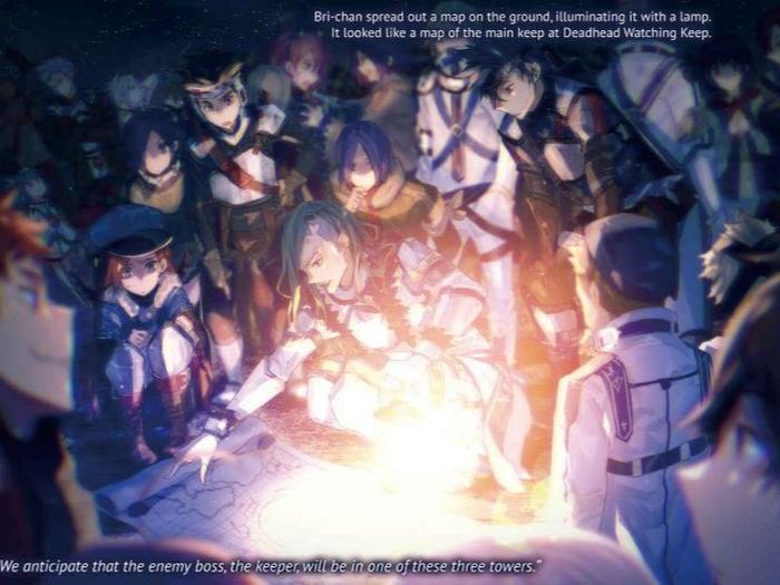 Grimgar of Fantasy and Ash Light Novel Volume 3 — Back Cover