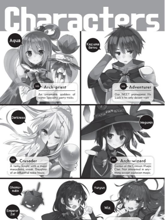 Konosuba God's Blessing on This Wonderful World Light Novel Volume 14 — Back Cover