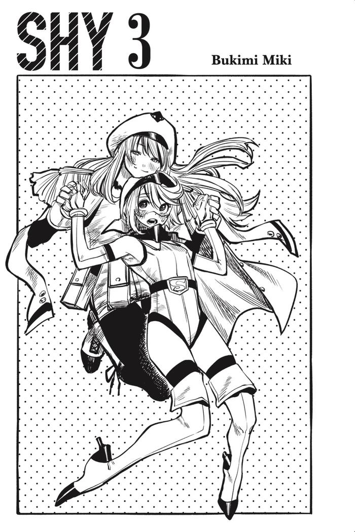 Shy Manga Volume 3 — Back Cover