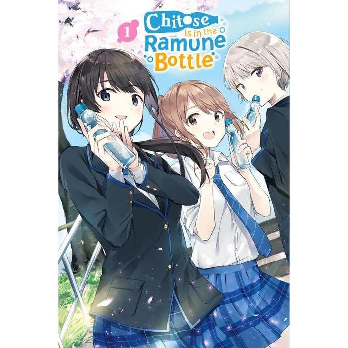 Chitose Is in the Ramune Bottle Manga Volume 1 — Back Cover
