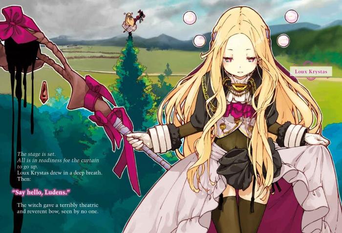 The Dawn of the Witch Light Novel Volume 3 — Back Cover