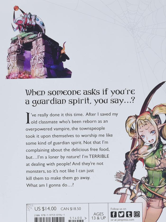 So I'm a Spider, So What? Light Novel Volume 5 — Back Cover