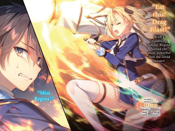 The Demon Sword Master of Excalibur Academy Light Novel Volume 2 — Interior