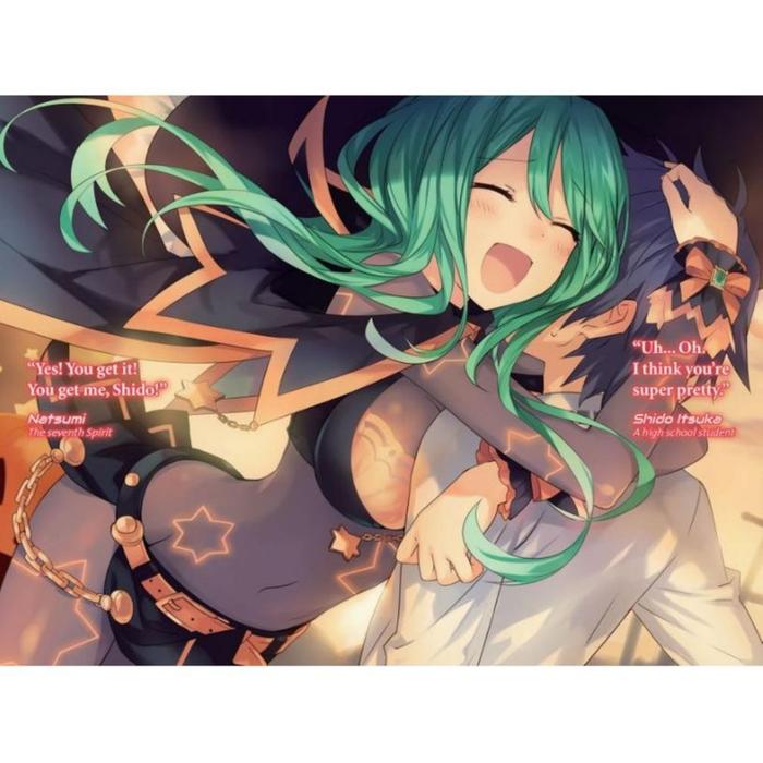 Date A Live Light Novel Volume 8 — Back Cover