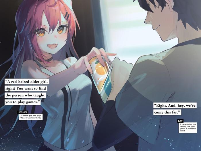 Gods' Games We Play Light Novel Volume 6 — Back Cover