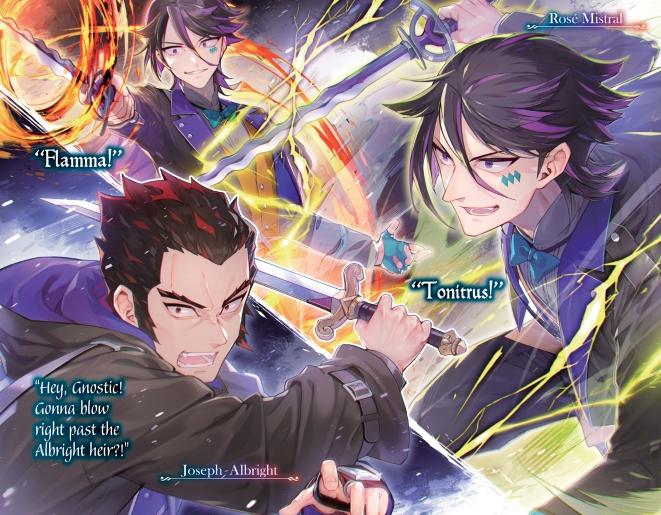 Reign of the Seven Spellblades Light Novel Volume 14 — Back Cover