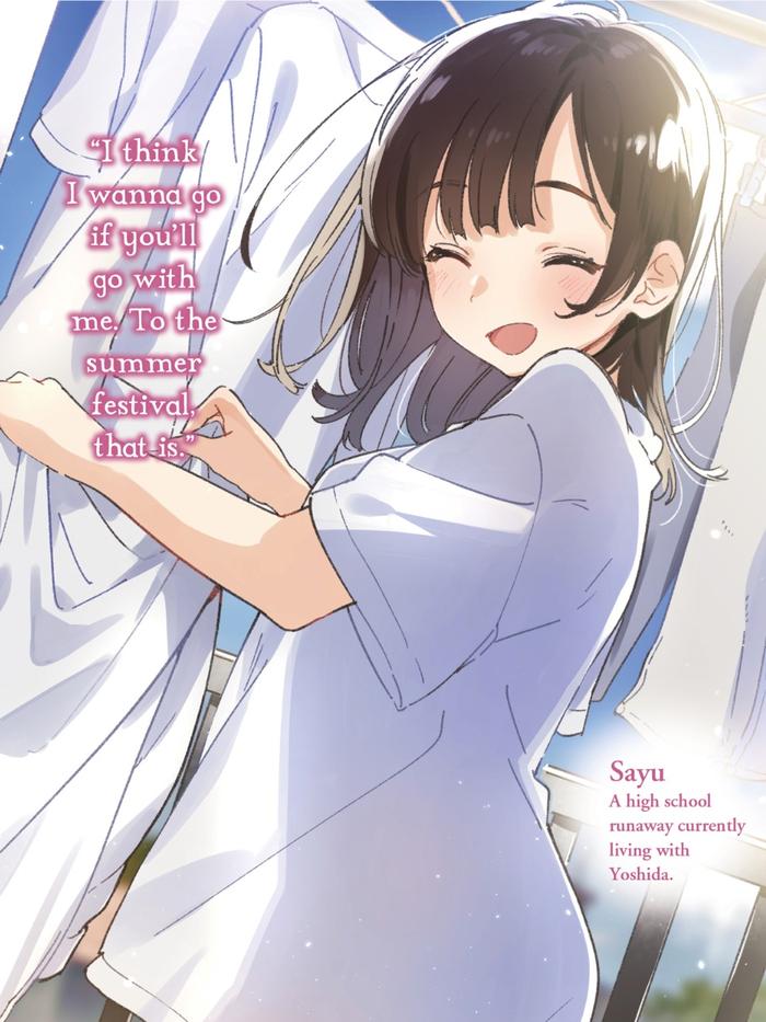 Higehiro I Shaved and Took in a High School Runaway Light Novel Vol. 3 — Back Cover