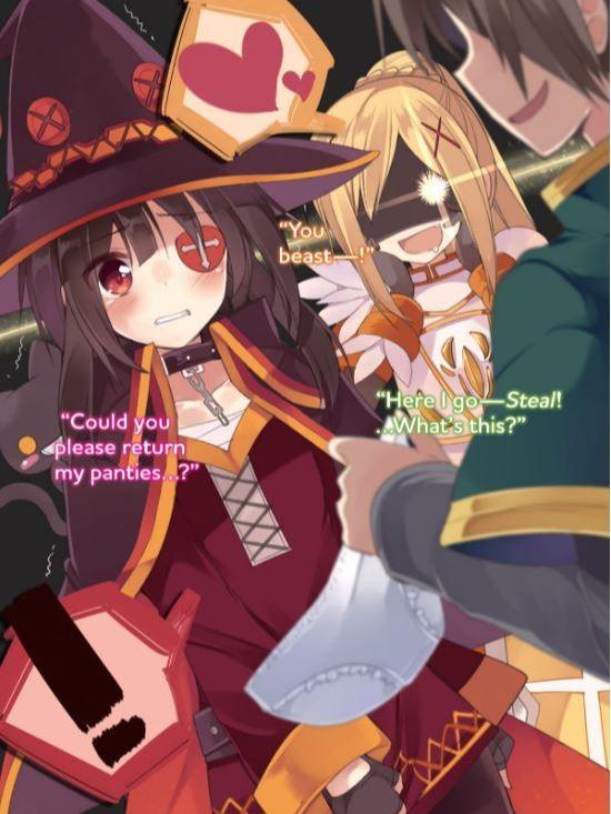 Konosuba God's Blessing on This Wonderful World Light Novel Volume 1 — Interior