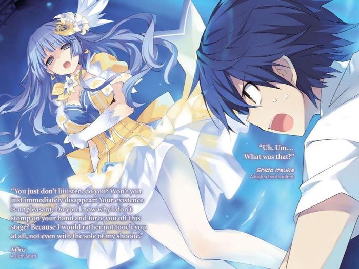 Date A Live Light Novel Volume 6 — Back Cover