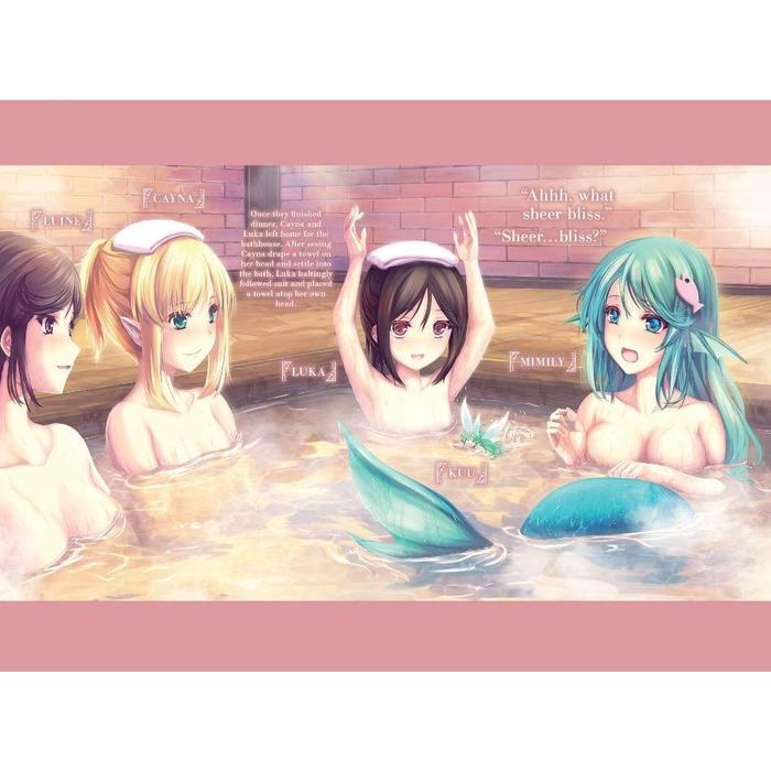 In the Land of Leadale Light Novel Volume 7 — Back Cover