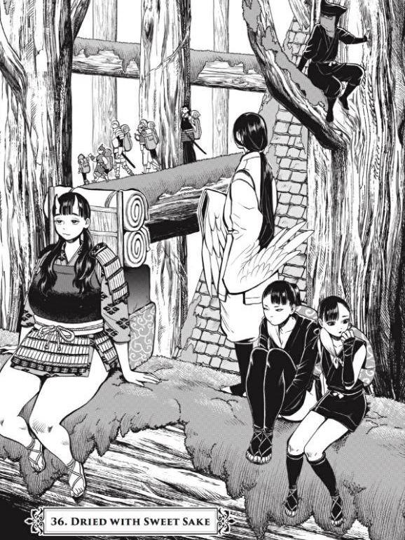 Delicious in Dungeon Manga Volume 6 — Back Cover