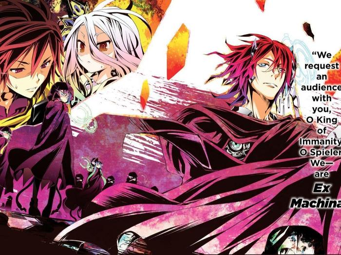 No Game No Life Light Novel Volume 9 — Back Cover