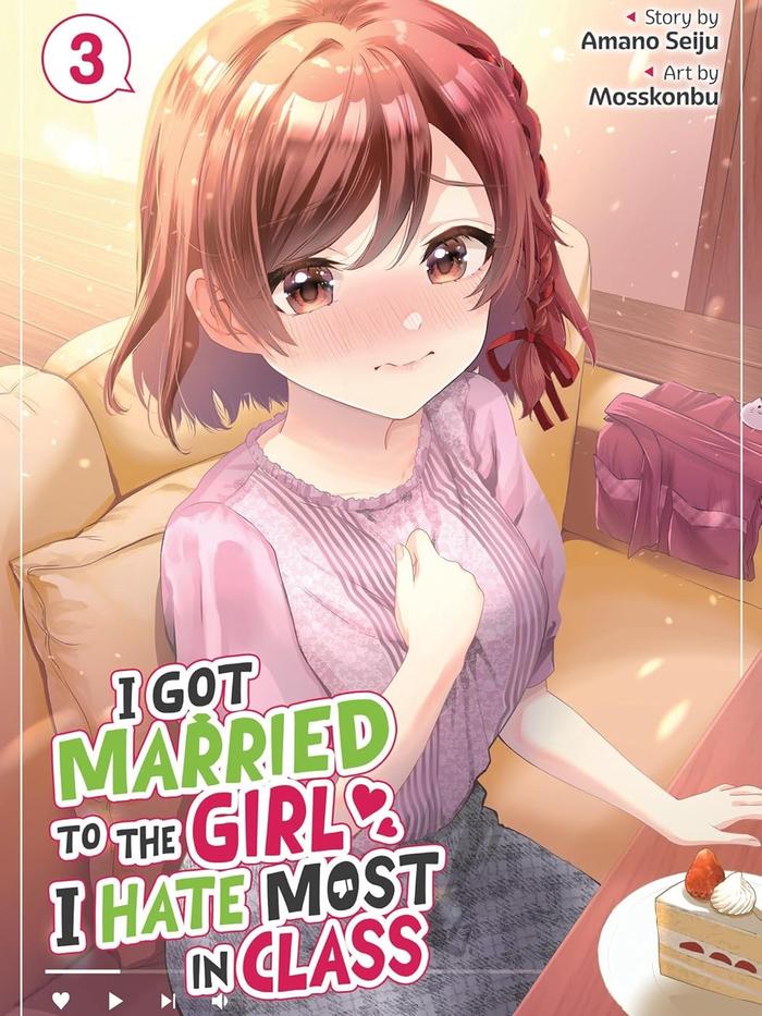 I Got Married to the Girl I Hate Most in Class Manga Volume 3