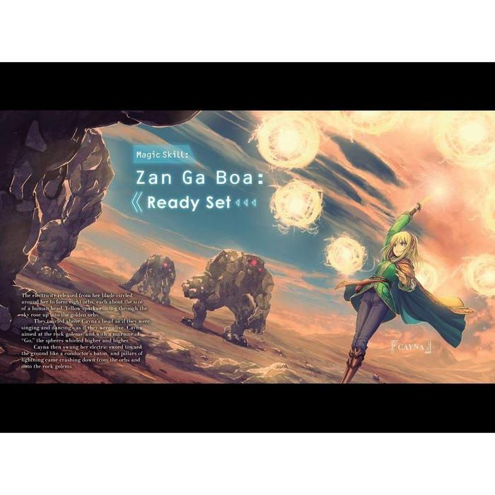 In the Land of Leadale Light Novel Volume 2 — Back Cover