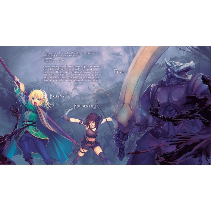 In the Land of Leadale Light Novel Volume 3 — Back Cover
