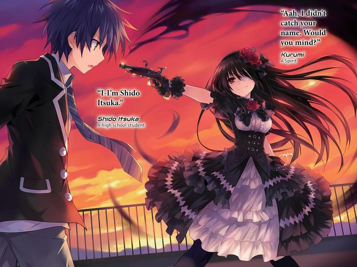 Date A Live Light Novel Volume 11 — Back Cover