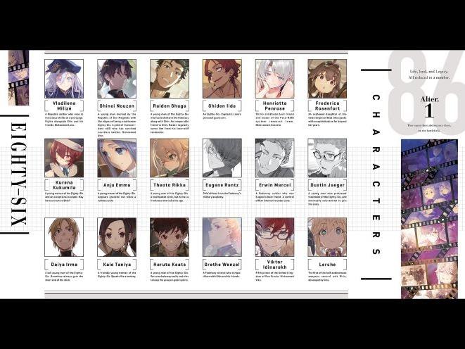 86 Eighty Six Alter 1 - The Reaper's Occasional Adolescence Light Novel — Interior
