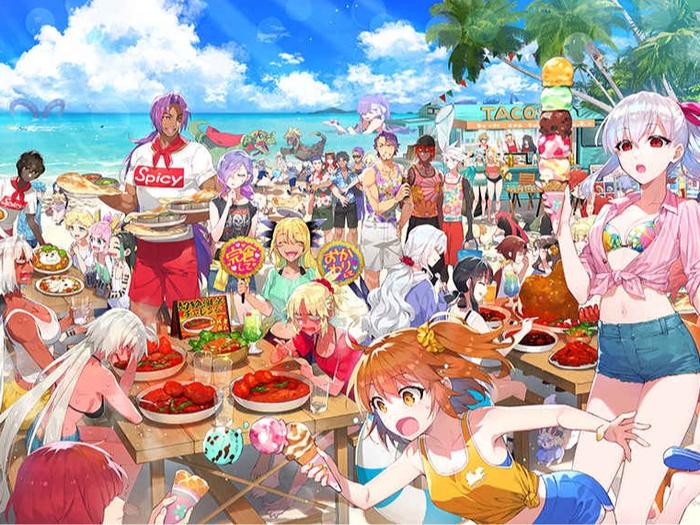 FGO Illustrations 9 Doujinshi - ReDrop - Illustration Book — Back Cover