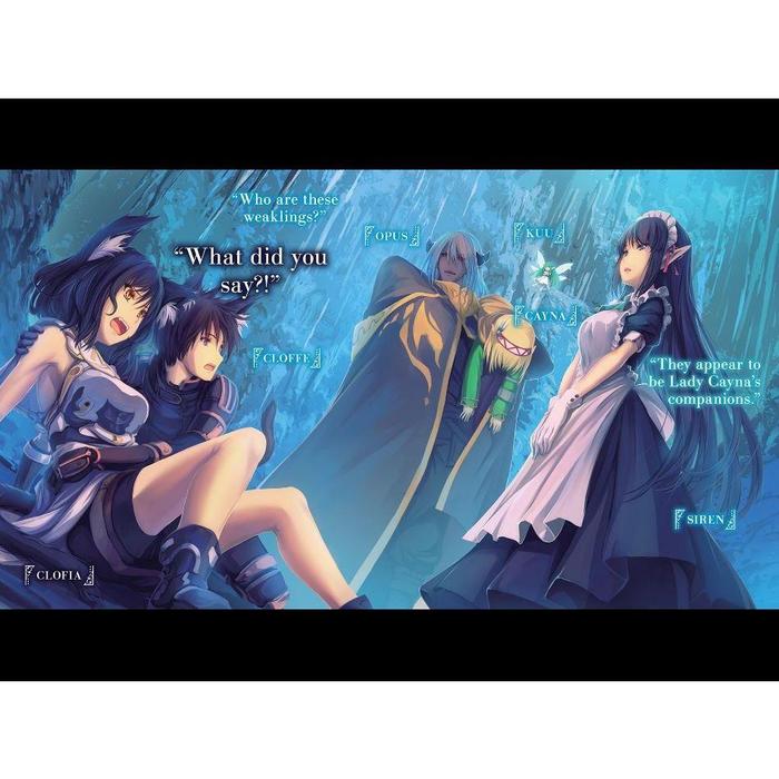 In the Land of Leadale Light Novel Volume 6 — Back Cover