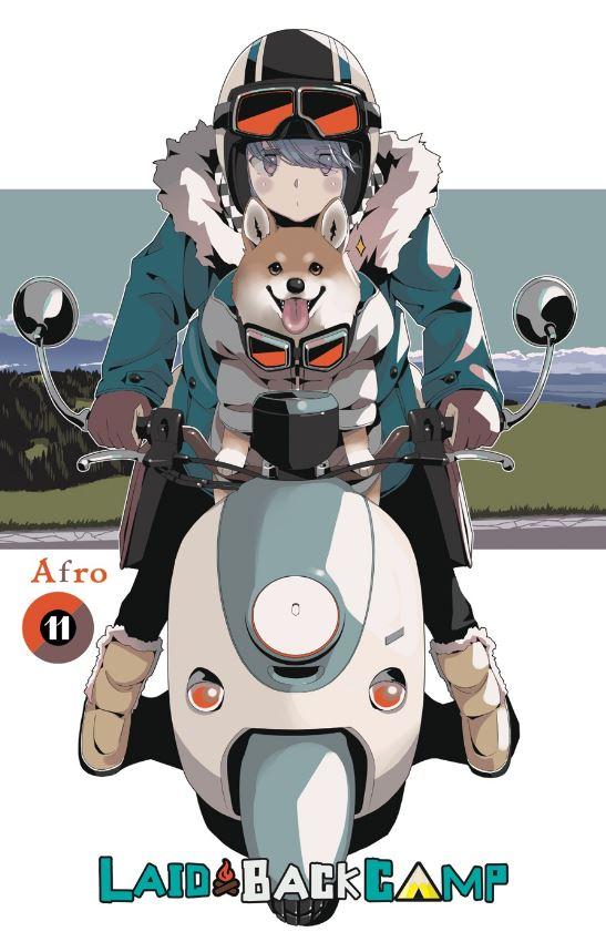 Laid-Back Camp Manga Volume 11 — Back Cover