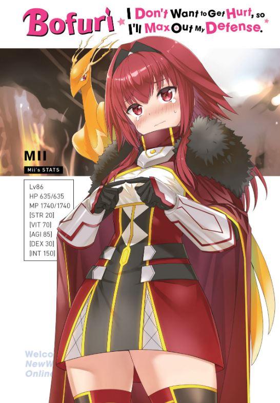 Bofuri: I Don't Want to Get Hurt Light Novel Volume 9 — Back Cover