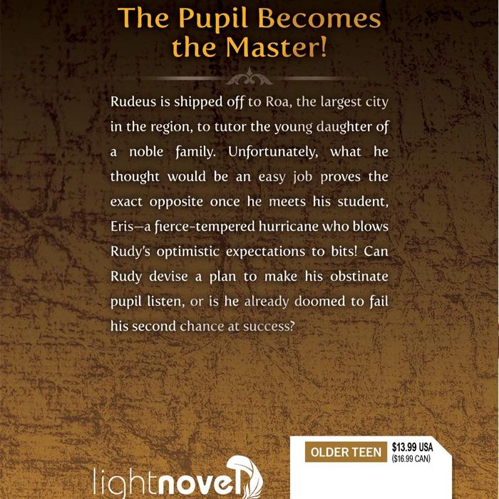 Mushoku Tensei Jobless Reincarnation Light Novel Volume 2 — Back Cover