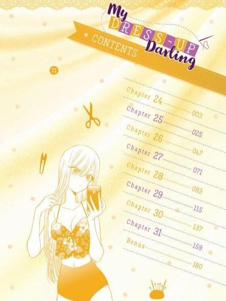 My Dress-Up Darling Manga Volume 4 — Back Cover