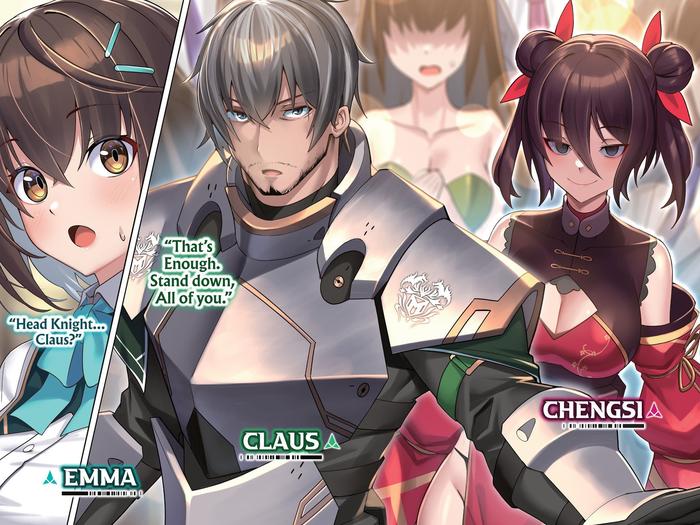 I'm the Heroic Knight of an Intergalactic Empire! Light Novel Volume 2 — Back Cover