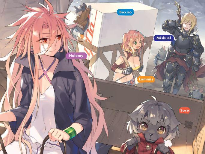 Reborn as a Vending Machine I Now Wander the Dungeon Light Novel Vol.3 — Back Cover