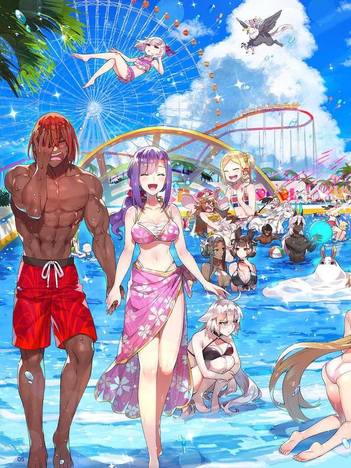 FGO Illustrations 5 Doujinshi - ReDrop (JP) — Back Cover