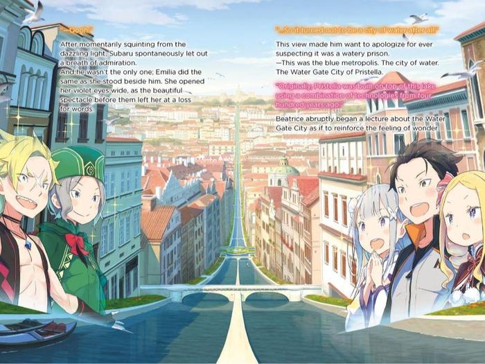 Re:ZERO Starting Life in Another World Light Novel Volume 16 — Back Cover