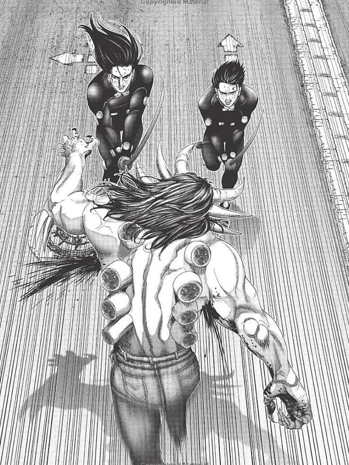 Gantz Omnibus Manga Volume 6 - Dark Horse Manga — Back Cover