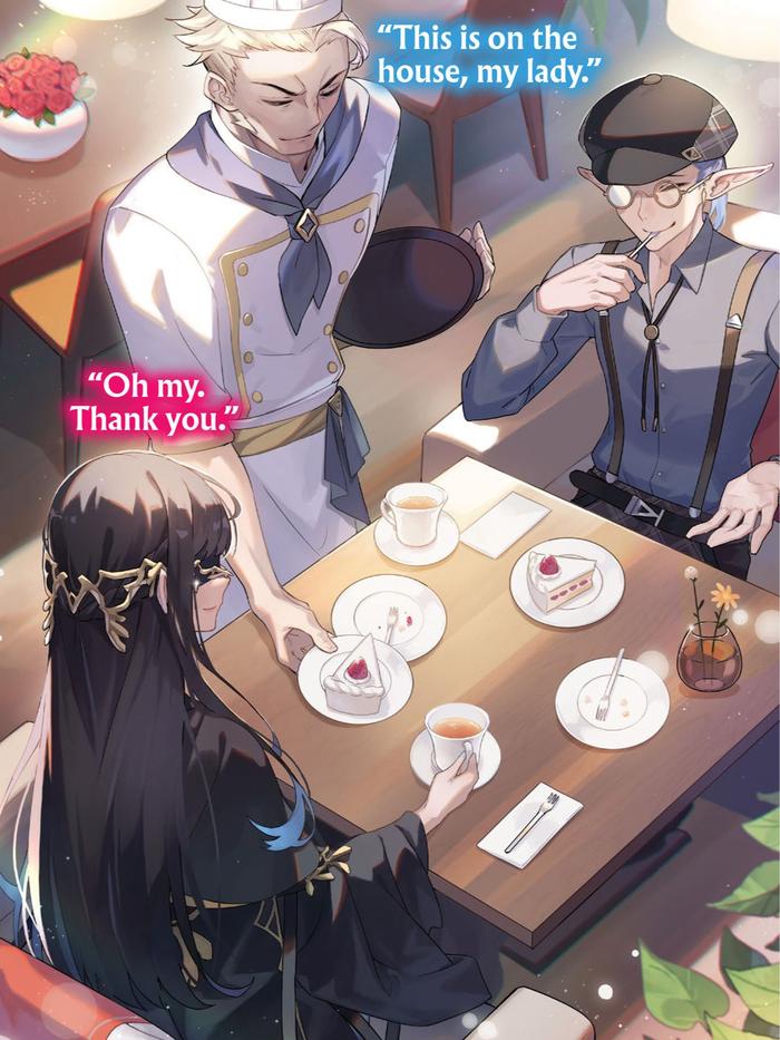 Free Life Fantasy Online Immortal Princess Light Novel Volume 8 — Back Cover