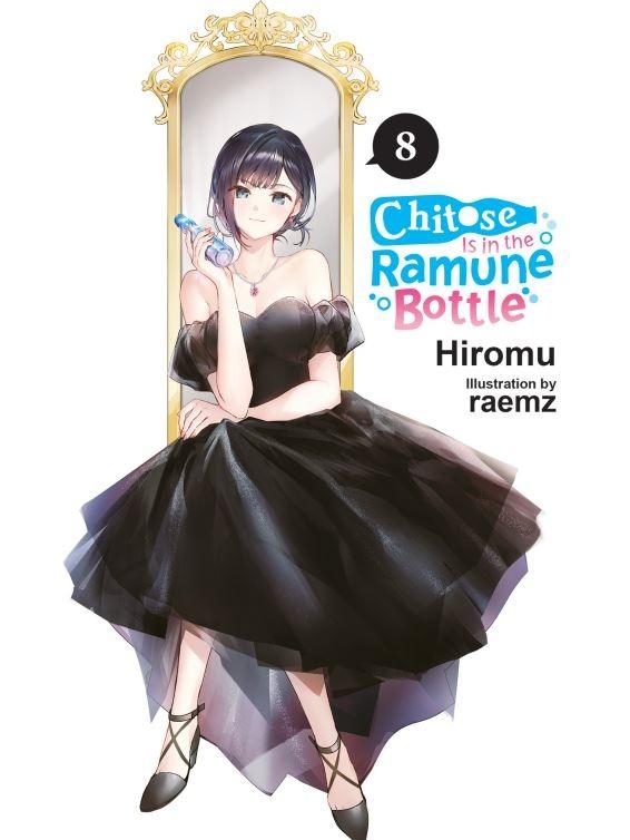 Chitose Is in the Ramune Bottle Light Novel Volume 8 — Back Cover