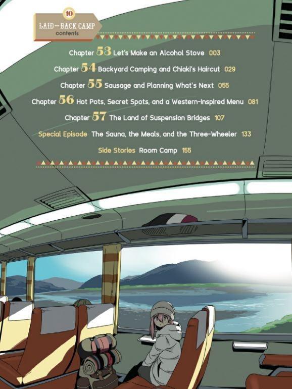 Laid-Back Camp Manga Volume 10 — Interior