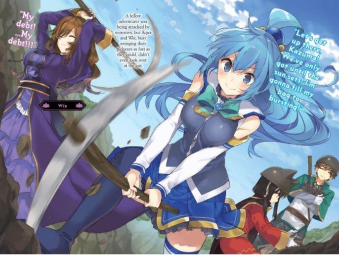 Konosuba God's Blessing on This Wonderful World Light Novel Volume 13 — Interior