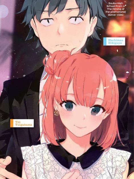 My Youth Romantic Comedy Is Wrong, As I Expected Light Novel Volume 12 — Back Cover