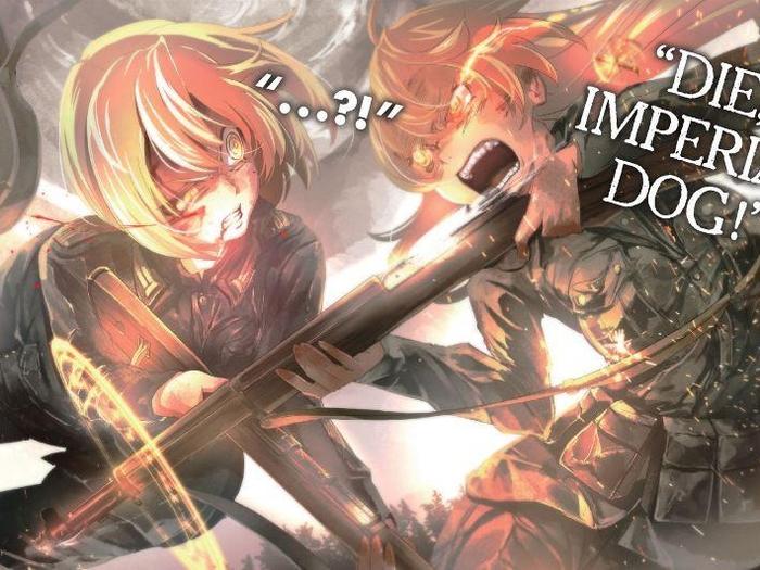The Saga of Tanya the Evil Light Novel Volume 8 — Interior