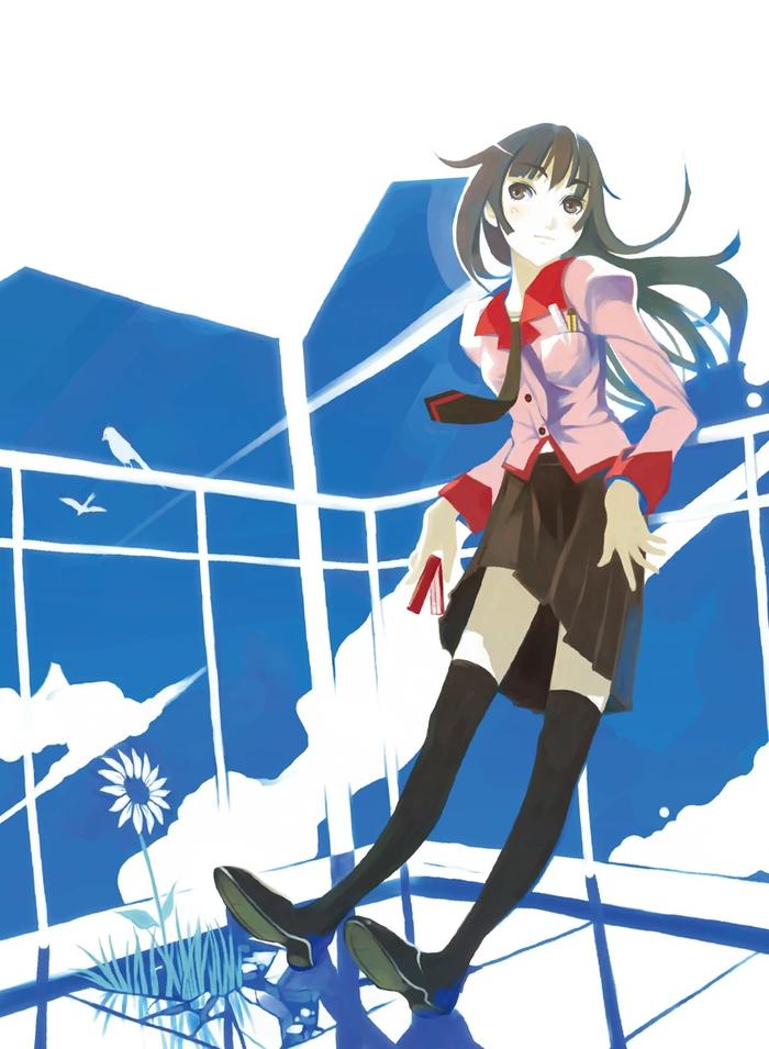 Bakemonogatari Monster Tale Part 1 Light Novel — Interior