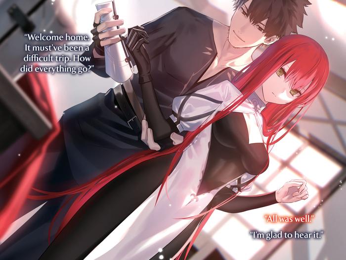 The Kept Man of the Princess Knight Light Novel Volume 1 — Back Cover